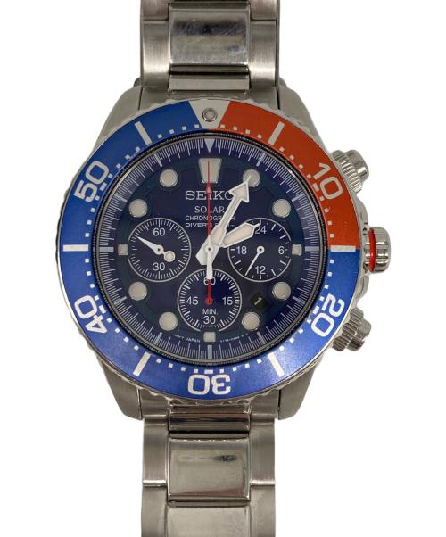 SEIKO（セイコー）SEIKO (セイコー) PROSPEX PADI クロノグラフウォッチ シルバーの古着・服飾アイテム
