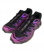 SALOMONサロモン）の古着「XT-6 IRIDESCENT ローカットスニーカー」｜BLACK / HOLLYHOCK /
