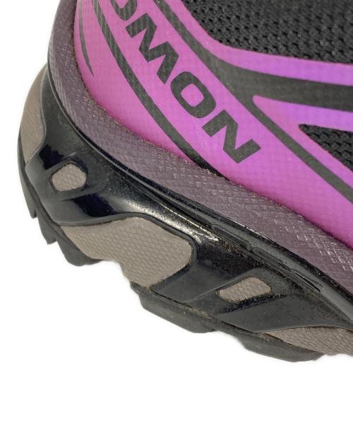 SALOMON（サロモン）SALOMON (サロモン) XT-6 IRIDESCENT ローカットスニーカー BLACK / HOLLYHOCK / PLUM PERFECT サイズ:26.5の古着・服飾アイテム