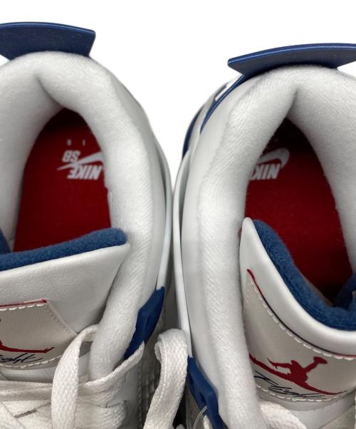 NIKE（ナイキ）NIKE (ナイキ) AIR JORDAN 4 RETRO SP ミッドカットスニーカー SUMIIT WHITE/WHITE-NAVY サイズ:28.5 未使用品の古着・服飾アイテム