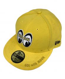 New Era×MOONEYES（ニューエラ×ムーンアイズ）の古着「キャップ」｜イエロー