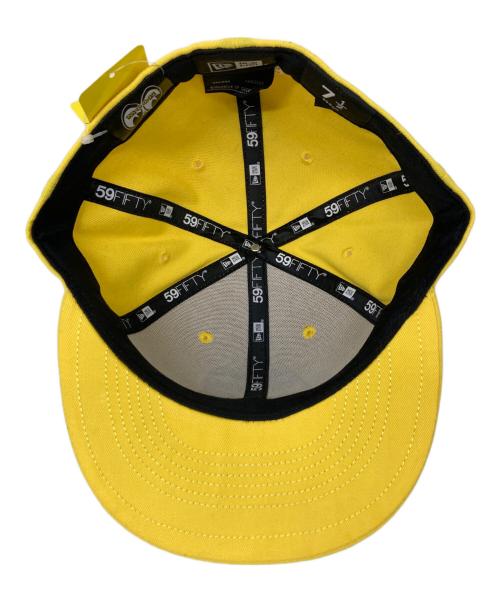 New Era（ニューエラ）New Era (ニューエラ) MOONEYES (ムーンアイズ) キャップ イエロー サイズ:7　1/2の古着・服飾アイテム