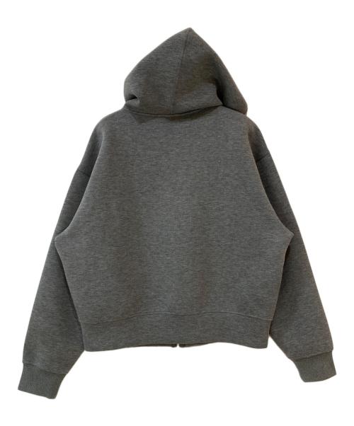 Calvin Klein Jeans（カルバンクラインジーンズ）Calvin Klein Jeans (カルバンクラインジーンズ) ジップアップ パーカー グレー サイズ:Ｓの古着・服飾アイテム