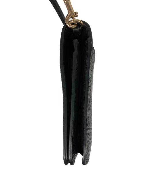 COACH（コーチ）COACH (コーチ) アンナ フォルドオーバー クロスボディ クラッチ ブラックの古着・服飾アイテム