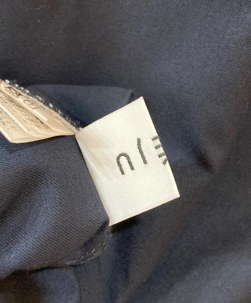 SOEJU（ソージュ）SOEJU (ソージュ) バンドカラーシャツワンピース ネイビー サイズ:Tの古着・服飾アイテム