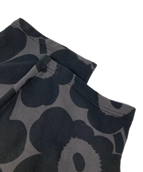 marimekko（マリメッコ）marimekko (マリメッコ) Finaali Pieni Unikko / ウニッコ柄スウェットパンツ ブラック サイズ:Sの古着・服飾アイテム