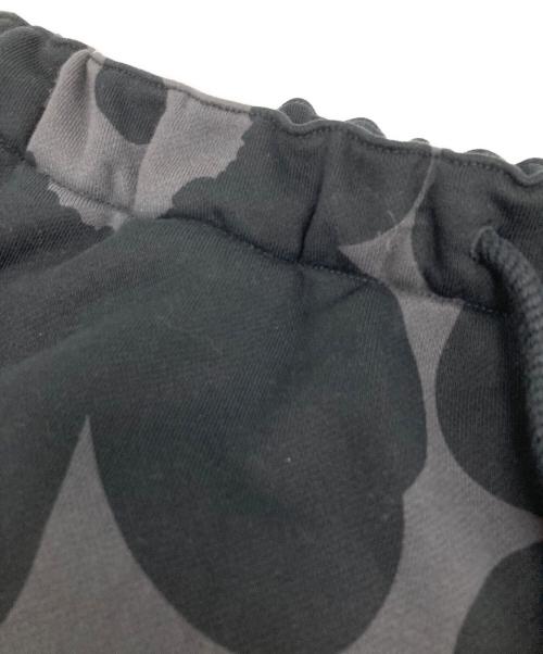 marimekko（マリメッコ）marimekko (マリメッコ) Finaali Pieni Unikko / ウニッコ柄スウェットパンツ ブラック サイズ:Sの古着・服飾アイテム