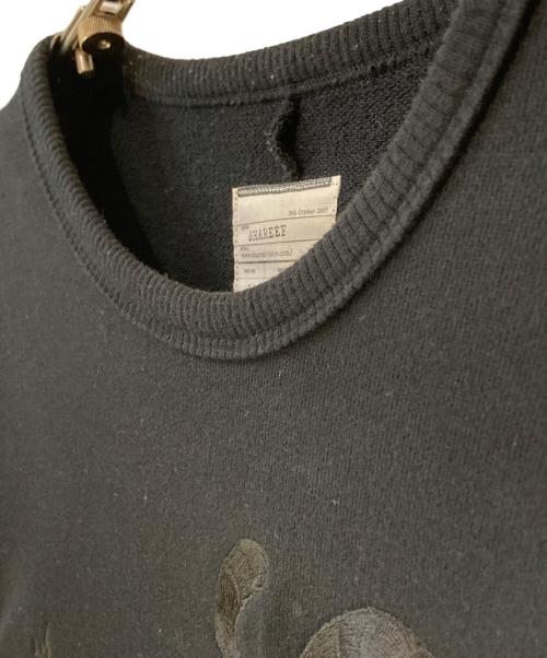 SHAREEF（シャリーフ）SHAREEF (シャリーフ) 虎emb. BIG SWEAT　ビッグ・スウェット ブラック サイズ:2の古着・服飾アイテム