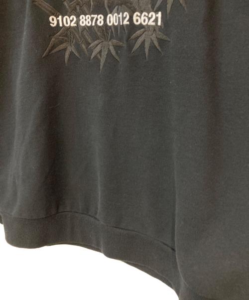 SHAREEF（シャリーフ）SHAREEF (シャリーフ) 虎emb. BIG SWEAT　ビッグ・スウェット ブラック サイズ:2の古着・服飾アイテム