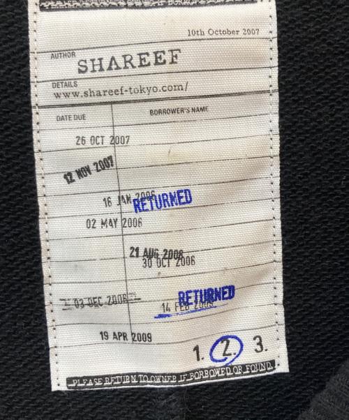 SHAREEF（シャリーフ）SHAREEF (シャリーフ) 虎emb. BIG SWEAT　ビッグ・スウェット ブラック サイズ:2の古着・服飾アイテム