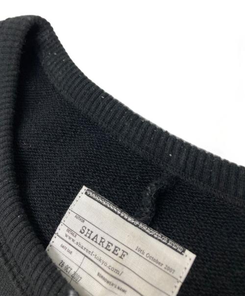 SHAREEF（シャリーフ）SHAREEF (シャリーフ) 虎emb. BIG SWEAT　ビッグ・スウェット ブラック サイズ:2の古着・服飾アイテム