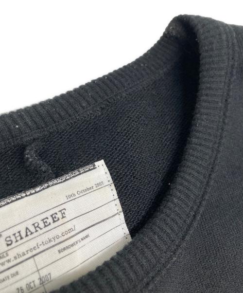 SHAREEF（シャリーフ）SHAREEF (シャリーフ) 虎emb. BIG SWEAT　ビッグ・スウェット ブラック サイズ:2の古着・服飾アイテム