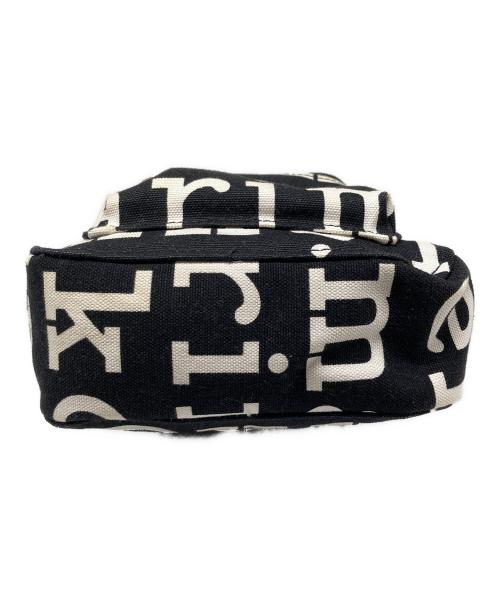 marimekko（マリメッコ）marimekko (マリメッコ) KASTE LOGO ショルダーバッグ ブラックの古着・服飾アイテム