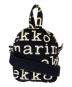 marimekko (マリメッコ) KASTE LOGO ショルダーバッグ ブラック：10000円
