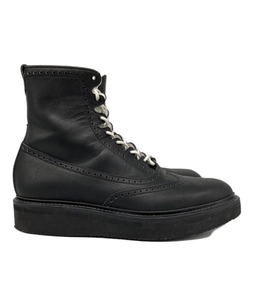 KIDS LOVE GAITE（キッズラブゲイト）KIDS LOVE GAITE (キッズラブゲイト) ギリーブーツ ブラック サイズ:9の古着・服飾アイテム