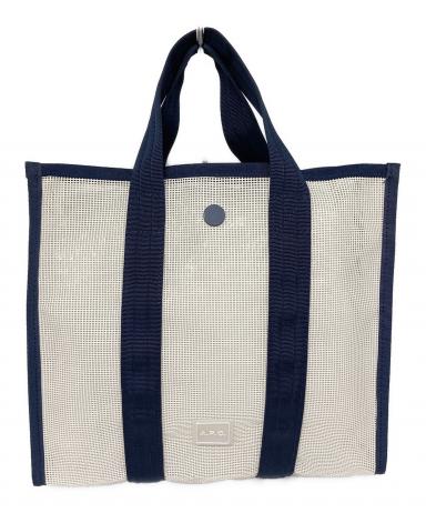 APC メッシュ　バック　新品未使用 中古・古着通販】A.P.C. (アーペーセー) メッシュバッグ ホワイト 未