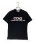 CDG（シーディージー）の古着「ホログラムロゴプリントT」｜ブラック