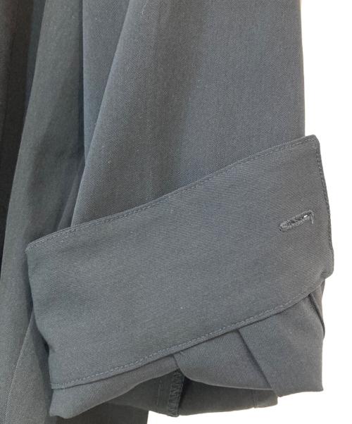 ATTACHMENT（アタッチメント）ATTACHMENT (アタッチメント) DROP SHOULDER BAND COLLAR L/S SH ブラック サイズ:2の古着・服飾アイテム