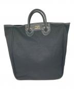 YOUNG & OLSEN The DRYGOODS STOREヤングアンドオルセン ザ ドライグッズストア）の古着「GANVAS CARRYALL TOTE L　」｜ブラック