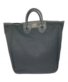 YOUNG & OLSEN The DRYGOODS STORE（ヤングアンドオルセン ザ ドライグッズストア）の古着「GANVAS CARRYALL TOTE L　」｜ブラック