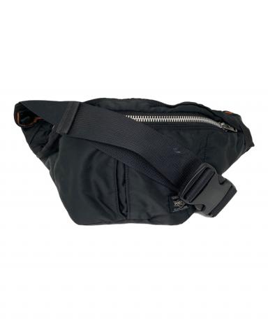 【未使用級】PORTER タンカーボディバッグ ブラック　QRコード付き 中古・古着通販】PORTER (ポーター) TANKER WAIST BAG / タンカー