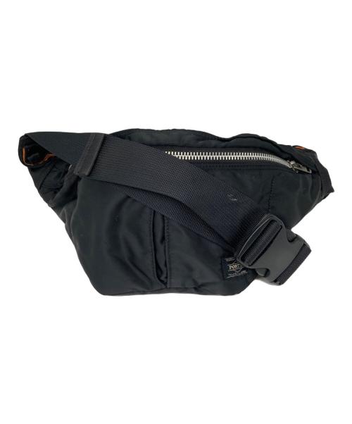 PORTER（ポーター）PORTER (ポーター) TANKER WAIST BAG / タンカーウエストバッグ ブラックの古着・服飾アイテム