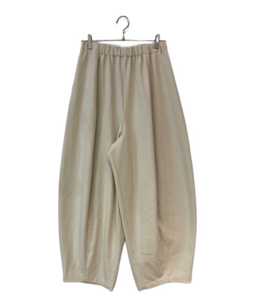 Curensology（カレンソロジー）Curensology (カレンソロジー) 25SS ダブルクロスドロストパンツ アイボリー サイズ:Freeの古着・服飾アイテム