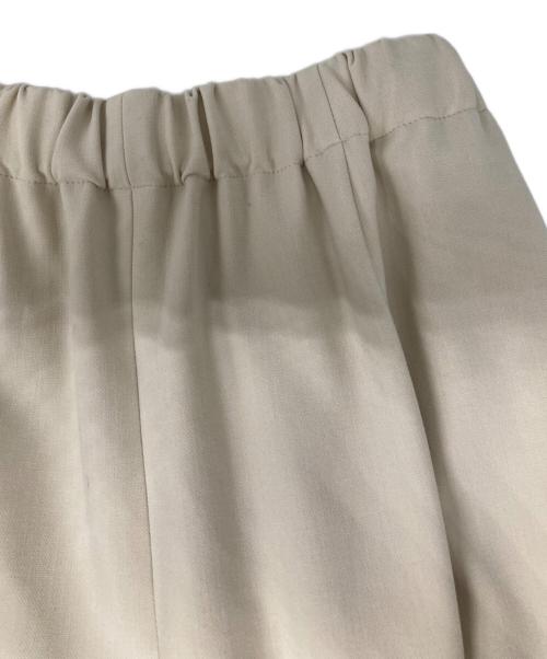 Curensology（カレンソロジー）Curensology (カレンソロジー) 25SS ダブルクロスドロストパンツ アイボリー サイズ:Freeの古着・服飾アイテム