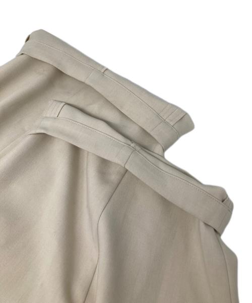 Curensology（カレンソロジー）Curensology (カレンソロジー) 25SS ダブルクロスドロストパンツ アイボリー サイズ:Freeの古着・服飾アイテム