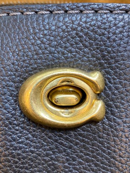 COACH（コーチ）COACH (コーチ) ブルック キャリーオール / 2WAYショルダーバッグ ブラックの古着・服飾アイテム