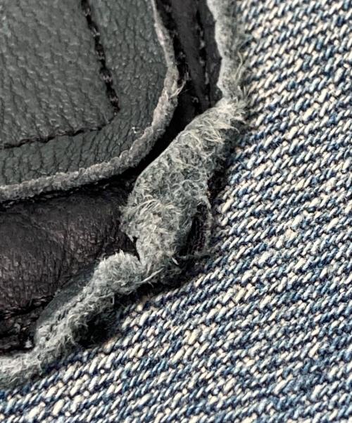 JACKROSE VINTAGE（ジャックローズヴィンテージ）JACKROSE VINTAGE (ジャックローズヴィンテージ) THE ROLLING STONES (ザ ローリングストーンズ) デニムライダースジャケット インディゴ サイズ:3の古着・服飾アイテム