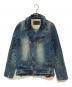 JACKROSE VINTAGE（ジャックローズヴィンテージ）の古着「デニムライダースジャケット」｜インディゴ