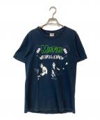 GILDANギルダン）の古着「Evilive プリントTシャツ」｜ブラック