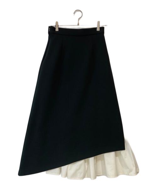 deres（デレス）deres (デレス) HIDE&SEEK SKIRT ブラック サイズ:1の古着・服飾アイテム