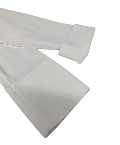 SHE TOKYO（シートーキョー）SHE TOKYO (シートーキョー) Demi Sheer カーディガン ホワイトの古着・服飾アイテム