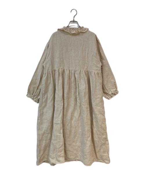 Samansa Mos2（サマンサモスモス）Samansa Mos2 (サマンサモスモス) 立川限定 リネンブロッサッムワンピース ベージュ サイズ:Ｆreeの古着・服飾アイテム
