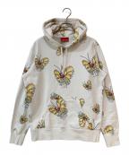 SUPREMEシュプリーム）の古着「16SS Gonz Butterfly  Hooded Sweatshirt」｜ホワイト