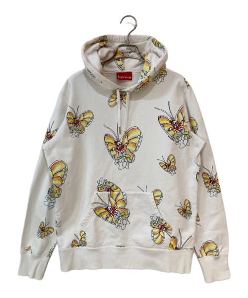 SUPREME（シュプリーム）SUPREME (シュプリーム) 16SS Gonz Butterfly  Hooded Sweatshirt ホワイト サイズ:Ｓの古着・服飾アイテム