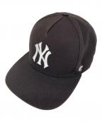 SUPREME×NEW YORK YANKEES×47BRANDシュプリーム×ニューヨークヤンキース×フォーティーセブンブランド）の古着「15SS Snapback Cap」｜ネイビー