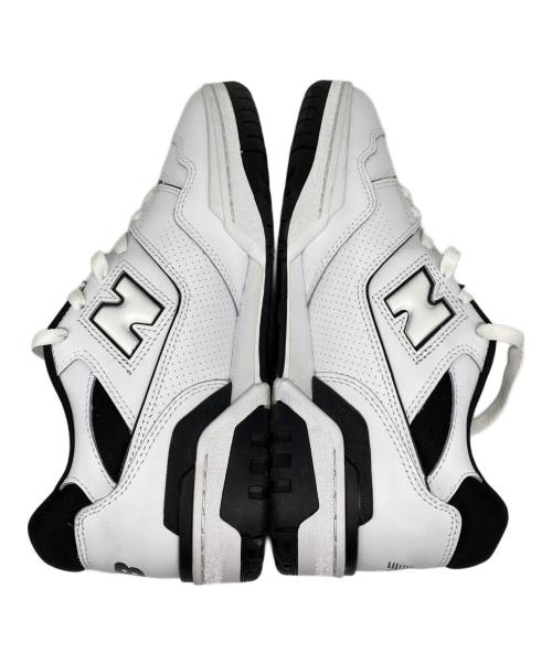 NEW BALANCE（ニューバランス）NEW BALANCE (ニューバランス) BB550HA1 ローカットスニーカー WHITE/BLACK サイズ:27の古着・服飾アイテム