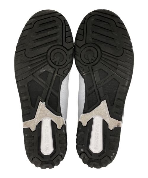 NEW BALANCE（ニューバランス）NEW BALANCE (ニューバランス) BB550HA1 ローカットスニーカー WHITE/BLACK サイズ:27の古着・服飾アイテム