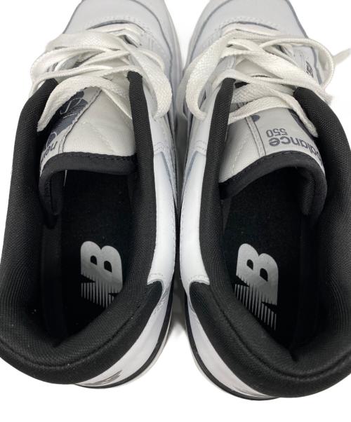 NEW BALANCE（ニューバランス）NEW BALANCE (ニューバランス) BB550HA1 ローカットスニーカー WHITE/BLACK サイズ:27の古着・服飾アイテム