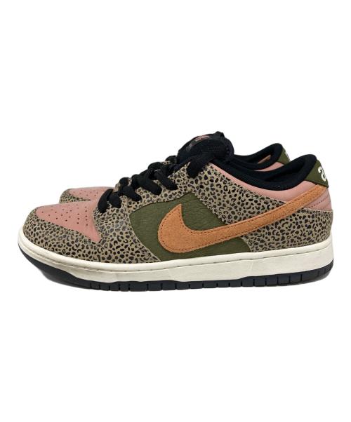 NIKE SB（ナイキエスビー）NIKE SB (ナイキエスビー) Arts Rec (アーツレック) SB DUNK LOW PRO QS ローカットスニーカー KHAKI/AMBER BROWN サイズ:27の古着・服飾アイテム