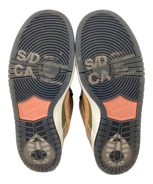 NIKE SB（ナイキエスビー）NIKE SB (ナイキエスビー) Arts Rec (アーツレック) SB DUNK LOW PRO QS ローカットスニーカー KHAKI/AMBER BROWN サイズ:27の古着・服飾アイテム