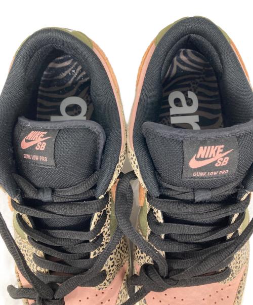 NIKE SB（ナイキエスビー）NIKE SB (ナイキエスビー) Arts Rec (アーツレック) SB DUNK LOW PRO QS ローカットスニーカー KHAKI/AMBER BROWN サイズ:27の古着・服飾アイテム