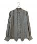 Saint Laurent rive gauche（サンローランリヴゴーシュ）の古着「ボウタイ シルクシャツ」｜グレー