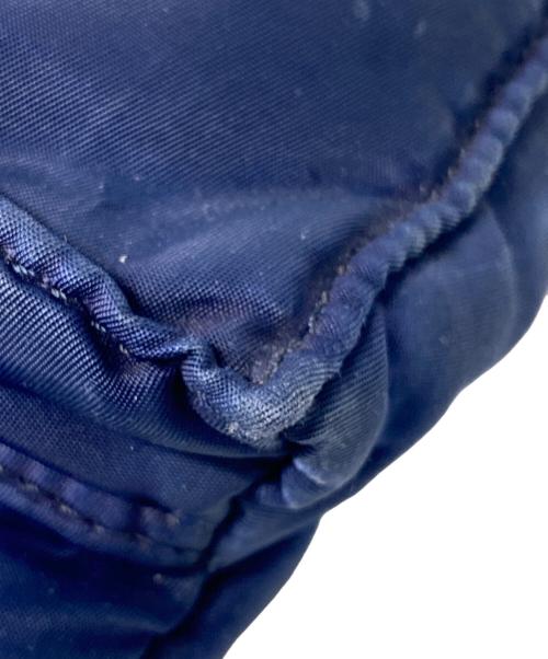 Porter Classic（ポータークラシック）Porter Classic (ポータークラシック) パッチワークカスタム スーパー・ナイロン ヘルメットバッグ ネイビーの古着・服飾アイテム