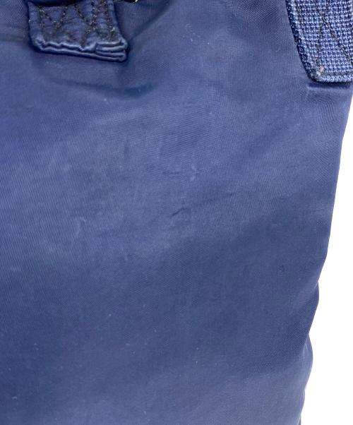 Porter Classic（ポータークラシック）Porter Classic (ポータークラシック) パッチワークカスタム スーパー・ナイロン ヘルメットバッグ ネイビーの古着・服飾アイテム