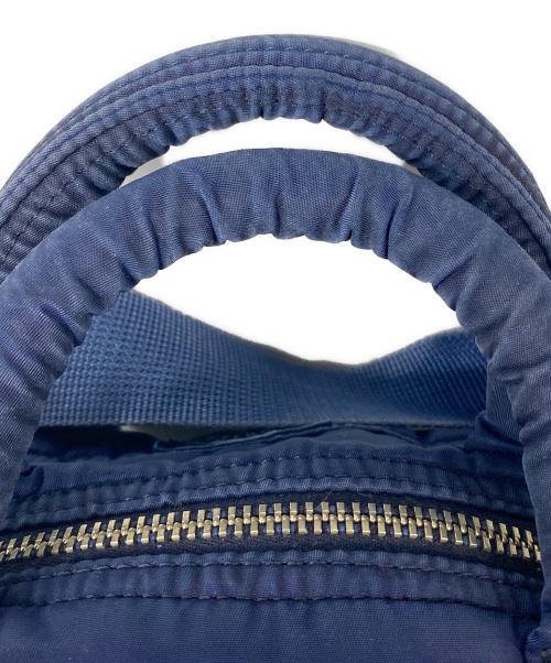 Porter Classic（ポータークラシック）Porter Classic (ポータークラシック) パッチワークカスタム スーパー・ナイロン ヘルメットバッグ ネイビーの古着・服飾アイテム