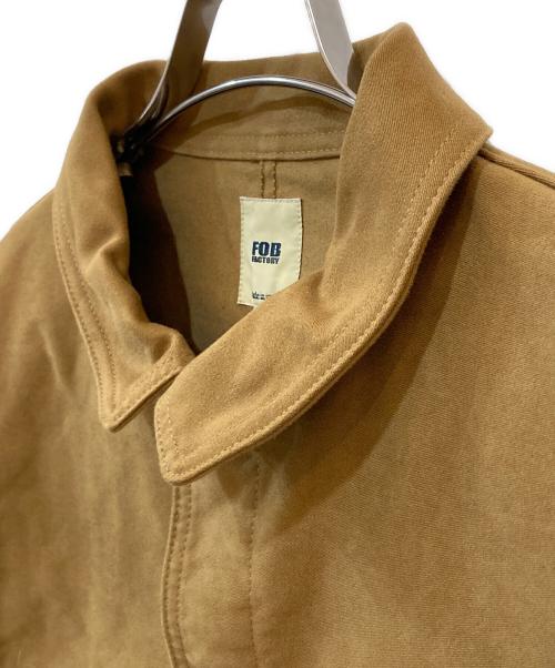 F.O.B FACTORY（エフオービー ファクトリー）F.O.B FACTORY (エフオービー ファクトリー) French Mleskin JKT / フレンチモールスキンジャケット ベージュ サイズ:5の古着・服飾アイテム